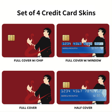 Load image into Gallery viewer, Kiyomasa Senji Credit Card Skins (4-in-1 Pack)