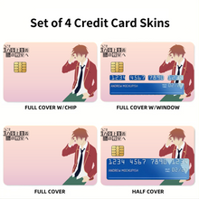 Load image into Gallery viewer, Kiyotaka Ayanokōji Credit Card Skins (4-in-1 Pack)