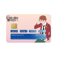 Load image into Gallery viewer, Kiyotaka Ayanokōji Credit Card Skins (4-in-1 Pack)