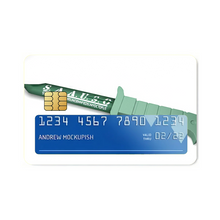 Load image into Gallery viewer, Knife (assassination classroom) Credit Card Skins (4-in-1 Pack)