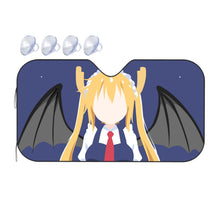 Load image into Gallery viewer, Kobayashi's Dragon Maid Minimalist Car Sunshade