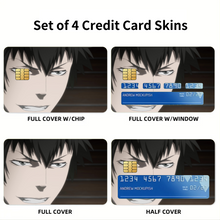 Load image into Gallery viewer, Kogami Shinya Credit Card Skins (4-in-1 Pack)