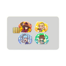 Load image into Gallery viewer, KonoSuba - God’s blessing on this wonderful world!! Credit Card Skins (4-in-1 Pack)