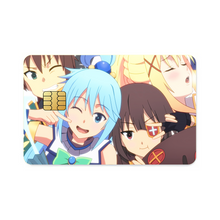 Load image into Gallery viewer, KonoSuba - God’s Blessing On This Wonderful World!! Credit Card Skins (4-in-1 Pack)