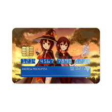 Load image into Gallery viewer, KonoSuba - God’s blessing on this wonderful world!! Credit Card Skins (4-in-1 Pack)