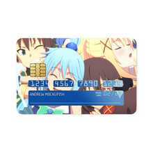 Load image into Gallery viewer, KonoSuba - God’s Blessing On This Wonderful World!! Credit Card Skins (4-in-1 Pack)