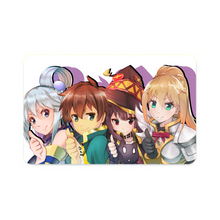 Load image into Gallery viewer, KonoSuba - God’s blessing on this wonderful world!! Credit Card Skins (4-in-1 Pack)