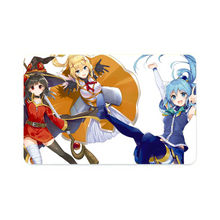 Load image into Gallery viewer, KonoSuba - God’s Blessing On This Wonderful World!! Credit Card Skins (4-in-1 Pack)
