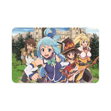 Load image into Gallery viewer, KonoSuba - God’s blessing on this wonderful world!! Credit Card Skins (4-in-1 Pack)