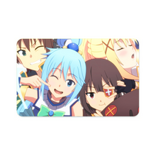 Load image into Gallery viewer, KonoSuba - God’s Blessing On This Wonderful World!! Credit Card Skins (4-in-1 Pack)