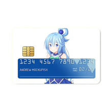 Load image into Gallery viewer, KonoSuba - God’s blessing on this wonderful world!! Credit Card Skins (4-in-1 Pack)
