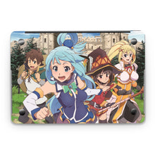 Load image into Gallery viewer, KonoSuba - God’s blessing on this wonderful world!!  Macbook Skin