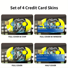 Load image into Gallery viewer, Koro-sensei ? Credit Card Skins (4-in-1 Pack)
