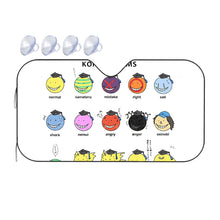 Load image into Gallery viewer, Koro-sensei's forms Car Sunshade