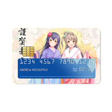 Load image into Gallery viewer, Kotori Minami, Umi sonoda Credit Card Skins (4-in-1 Pack)