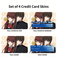 Load image into Gallery viewer, Kouichi Sakakibara & Akazawa Izumi Credit Card Skins (4-in-1 Pack)