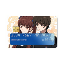 Load image into Gallery viewer, Kouichi Sakakibara & Akazawa Izumi Credit Card Skins (4-in-1 Pack)