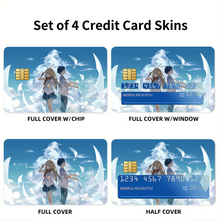 Load image into Gallery viewer, Kousei Arima and Kaori Miyazono Credit Card Skins (4-in-1 Pack)