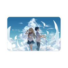Load image into Gallery viewer, Kousei Arima and Kaori Miyazono Credit Card Skins (4-in-1 Pack)
