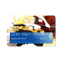 Load image into Gallery viewer, Koyomi and Kiss shot Credit Card Skins (4-in-1 Pack)