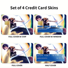 Load image into Gallery viewer, Kuchiki Rukia Credit Card Skins (4-in-1 Pack)