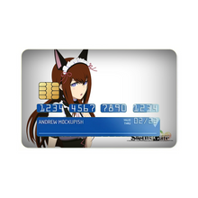 Load image into Gallery viewer, Kurisu Cosplay Credit Card Skins (4-in-1 Pack)