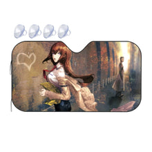 Load image into Gallery viewer, Kurisu & Kyouma Car Sunshade