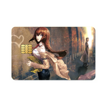 Load image into Gallery viewer, Kurisu & Kyouma Credit Card Skins (4-in-1 Pack)