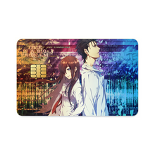 Load image into Gallery viewer, Kurisu Makise and Rintarou Okabe Credit Card Skins (4-in-1 Pack)