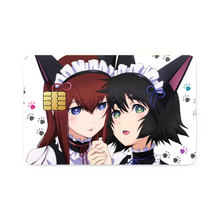 Load image into Gallery viewer, Kurisu & Mayuri Credit Card Skins (4-in-1 Pack)