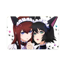 Load image into Gallery viewer, Kurisu & Mayuri Credit Card Skins (4-in-1 Pack)