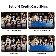 Load image into Gallery viewer, Kuroko's Basketball Credit Card Skins (4-in-1 Pack)