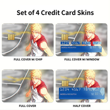 Load image into Gallery viewer, Kuroko's Basketball Credit Card Skins (4-in-1 Pack)
