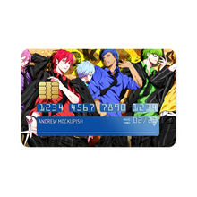 Load image into Gallery viewer, Kuroko's Basketball Credit Card Skins (4-in-1 Pack)
