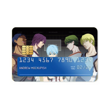 Load image into Gallery viewer, Kuroko's Basketball Credit Card Skins (4-in-1 Pack)