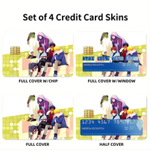 Load image into Gallery viewer, Kuroko's Basketball Daiki Aomine, Atsushi Murasakibara Credit Card Skins (4-in-1 Pack)