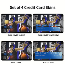 Load image into Gallery viewer, Kuroko's Basketball Daiki Aomine Credit Card Skins (4-in-1 Pack)