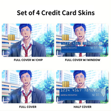 Load image into Gallery viewer, Kuroko's Basketball Daiki Aomine Credit Card Skins (4-in-1 Pack)