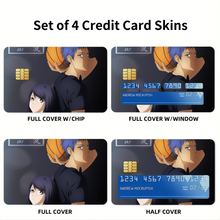 Load image into Gallery viewer, Kuroko's Basketball Daiki Aomine Credit Card Skins (4-in-1 Pack)