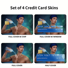 Load image into Gallery viewer, Kuroko's Basketball Daiki Aomine Credit Card Skins (4-in-1 Pack)