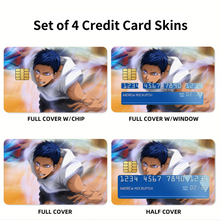 Load image into Gallery viewer, Kuroko's Basketball Daiki Aomine Credit Card Skins (4-in-1 Pack)