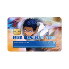 Load image into Gallery viewer, Kuroko's Basketball Daiki Aomine Credit Card Skins (4-in-1 Pack)