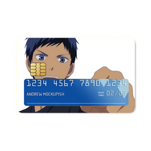 Load image into Gallery viewer, Kuroko's Basketball Daiki Aomine Credit Card Skins (4-in-1 Pack)