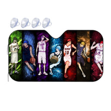 Load image into Gallery viewer, Kuroko's Basketball Tetsuya Kuroko, Daiki Aomine, Atsushi Murasakibara Car Sunshade