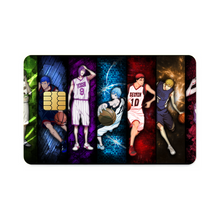 Load image into Gallery viewer, Kuroko's Basketball Tetsuya Kuroko, Daiki Aomine, Atsushi Murasakibara Credit Card Skins (4-in-1 Pack)