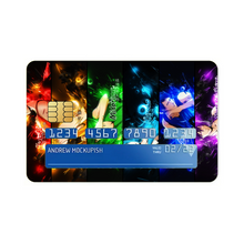 Load image into Gallery viewer, Kuroko's Basketball Tetsuya Kuroko, Daiki Aomine, Atsushi Murasakibara Credit Card Skins (4-in-1 Pack)