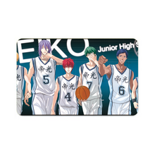 Load image into Gallery viewer, Kuroko's Basketball Tetsuya Kuroko, Daiki Aomine, Atsushi Murasakibara Credit Card Skins (4-in-1 Pack)