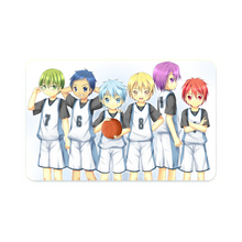 Load image into Gallery viewer, Kuroko's Basketball Tetsuya Kuroko, Daiki Aomine, Atsushi Murasakibara Credit Card Skins (4-in-1 Pack)