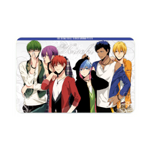 Load image into Gallery viewer, Kuroko's Basketball Tetsuya Kuroko, Daiki Aomine, Atsushi Murasakibara Credit Card Skins (4-in-1 Pack)