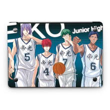 Load image into Gallery viewer, Kuroko's Basketball Tetsuya Kuroko, Daiki Aomine, Atsushi Murasakibara  Macbook Skin